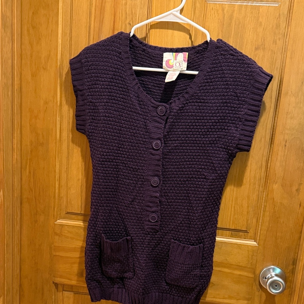OP Deep Purple Knit Vest